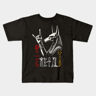 Anubis: Death Metal God Kids T-Shirt